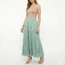 360 COTTON LONG SKIRT CRINKLE MINT 