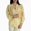 360 COTTON SHIRT LONG SLEEVE SILK YELLOW 
