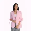 Blazer with Buterflies sleeves Pink 