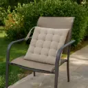 360 HOME,  CHAIR PAD, COMFY MATT, 100% COTTON 40X40CM INDIAN