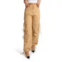 360 COTTON MILITARY PANT STRAIGHT CUT CAMEL S