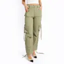 360 COTTON MILITARY PANT STRAIGHT CUT KAKI S 