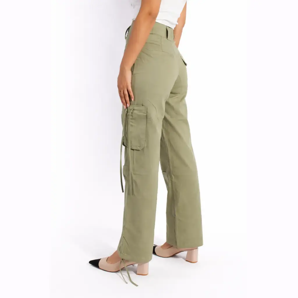 360 COTTON MILITARY PANT STRAIGHT CUT KAKI L