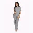 360 COTTON SET OF TSHIRT  AND PANT GREY 