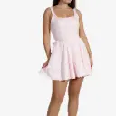 360 COTTON SLEEVLES TOP FLOWER PATTERN PINK 