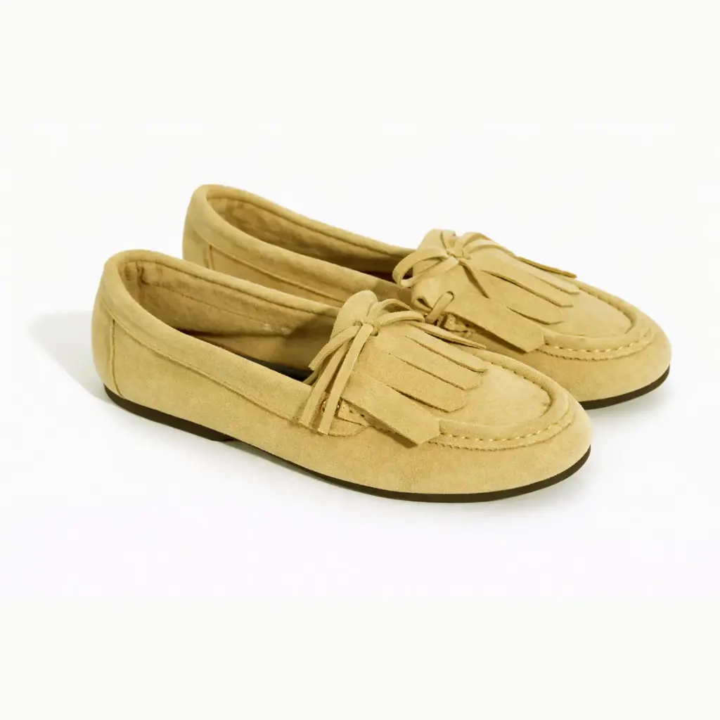 360 COTTON BALLET FLATS DAIM YELLOW 39
