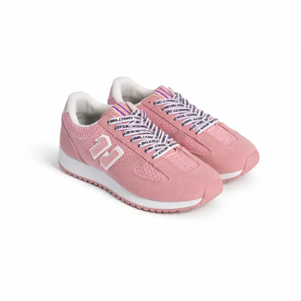 360 COTTON TENNIS SHOES PINK 39