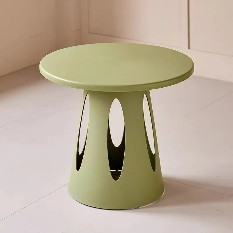 360 HOME MULTI-UTILITY SIDE ROUND TABLE CUT-OUT LEG SHAPE 55*55*49 GREEN