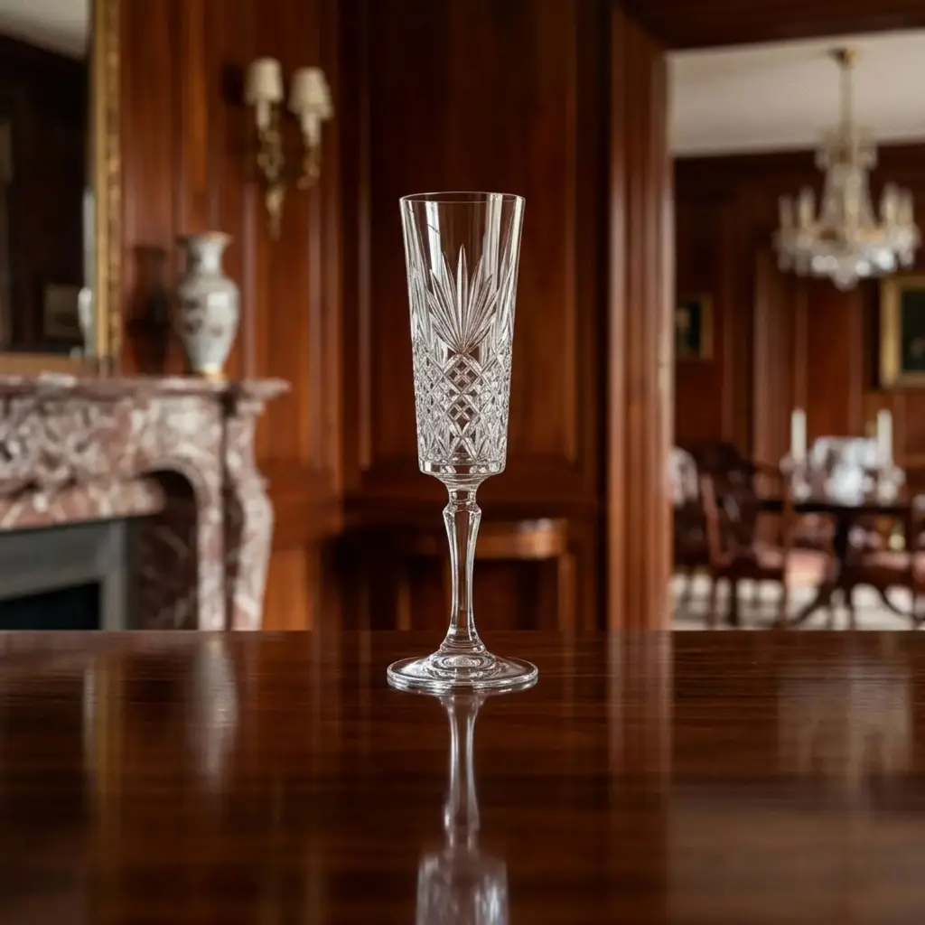 360 HOME GLASS CHAMPAGNE