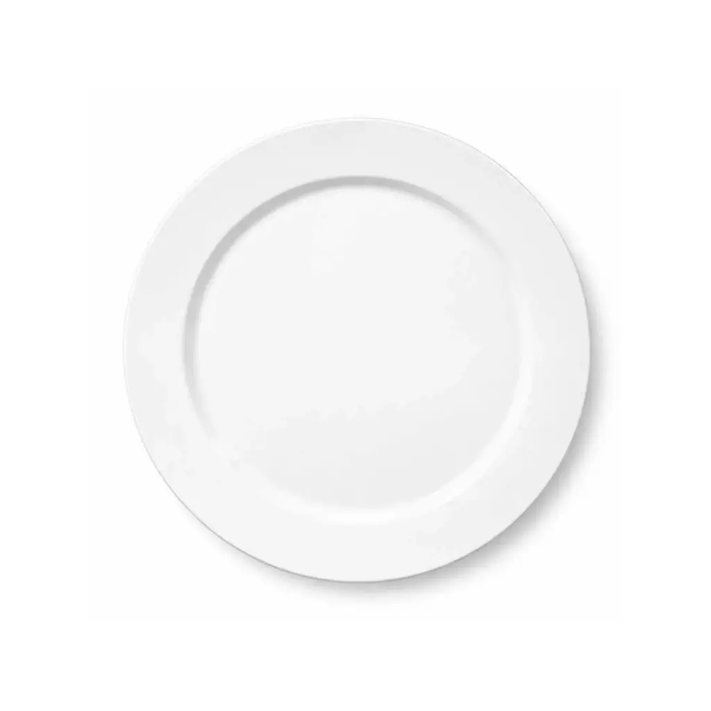 360 HOME MELAMINE ROUND PLATE 11" WHITE