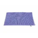 360 HOME SOFT FLUFFY BATHROOM MAT 45X70cm 850GSM（250g/roll) NAVY CHENILLE  WASHABLE