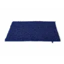 360 HOME SOFT FLUFFY BATHROOM MAT 50X80CM 1600GRM(640g/roll) NAVY CHENILLE WASHABLE