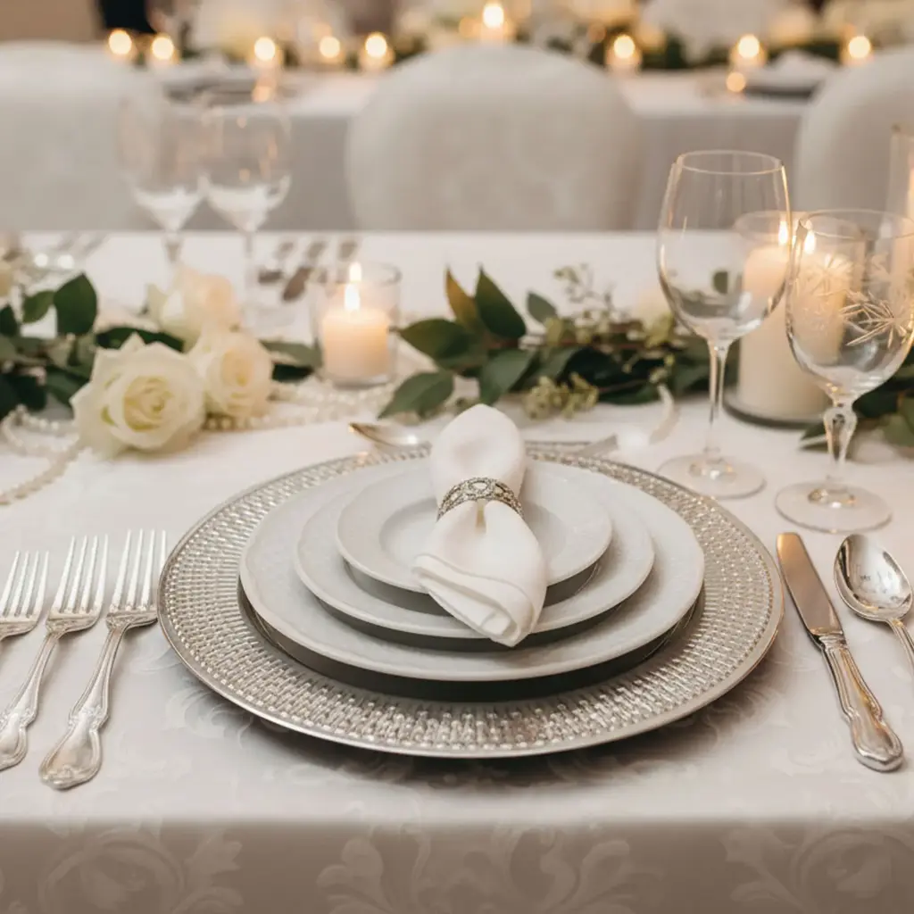 360 HOME PLACEMAT STAINLESS STEEL ROUND 33CM