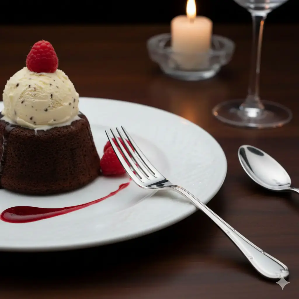 360 HOME DESSERT FORK STAINLESS STEEL 18.8CM