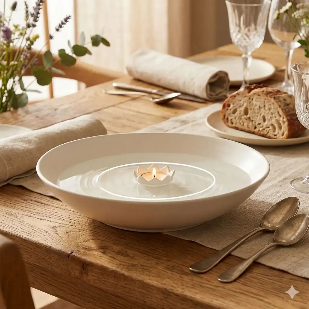 360 HOME BOWL WHITE CERAMIC 20.3CM