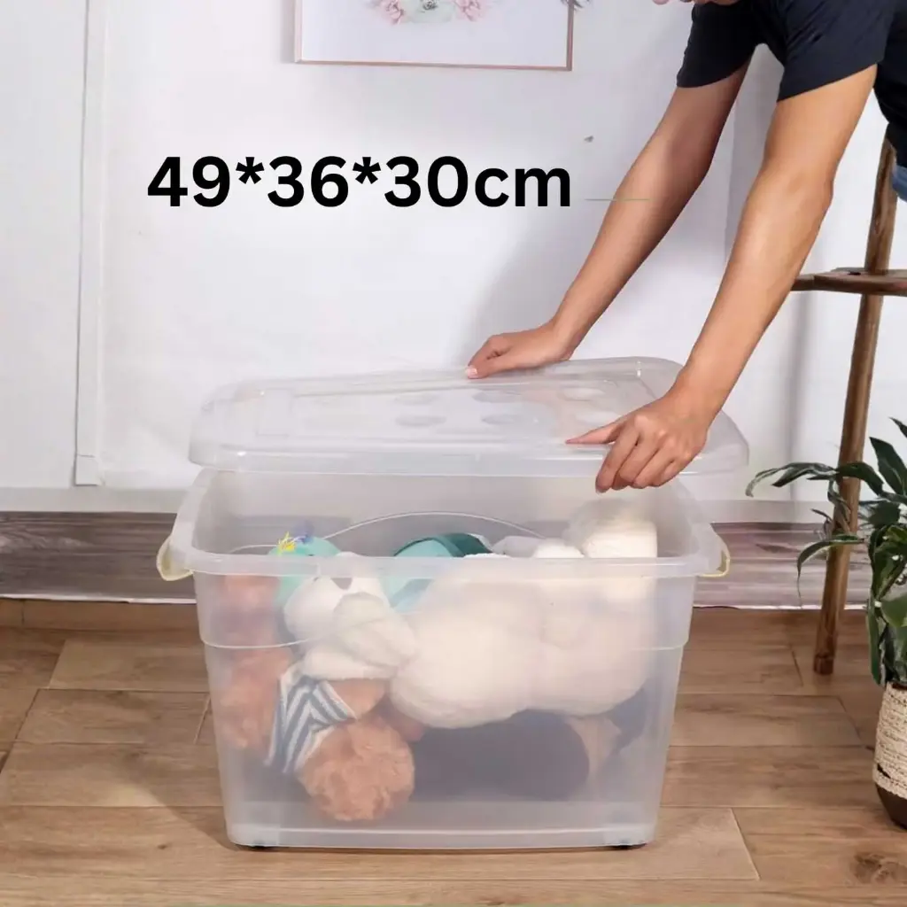 360 HOME MY KITCHEN PLASTIC STORAGE BOX 49*36*30CM