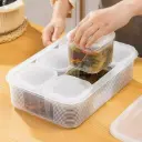 360 HOME MY KITCHEN PLASTIC FRIDGE STORAGE BOX 7.5*9+29.5*20.5*8.7CM 