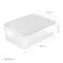 360 HOME MY KITCHEN PLASTIC FRIDGE STORAGE BOX 20*15*7.5CM 