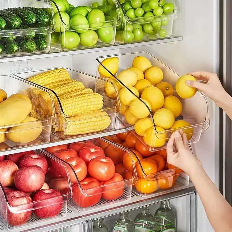 360 HOME MY KITCHEN PLASTIC FRIDGE STORAGE BOX 26*13.5*10CM 