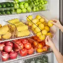 360 HOME MY KITCHEN PLASTIC FRIDGE STORAGE BOX 26*13.5*10CM 