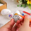 360 HOME MY KITCHEN EASTER EGG PAINTING SIZE IS  13*13*4.5CM