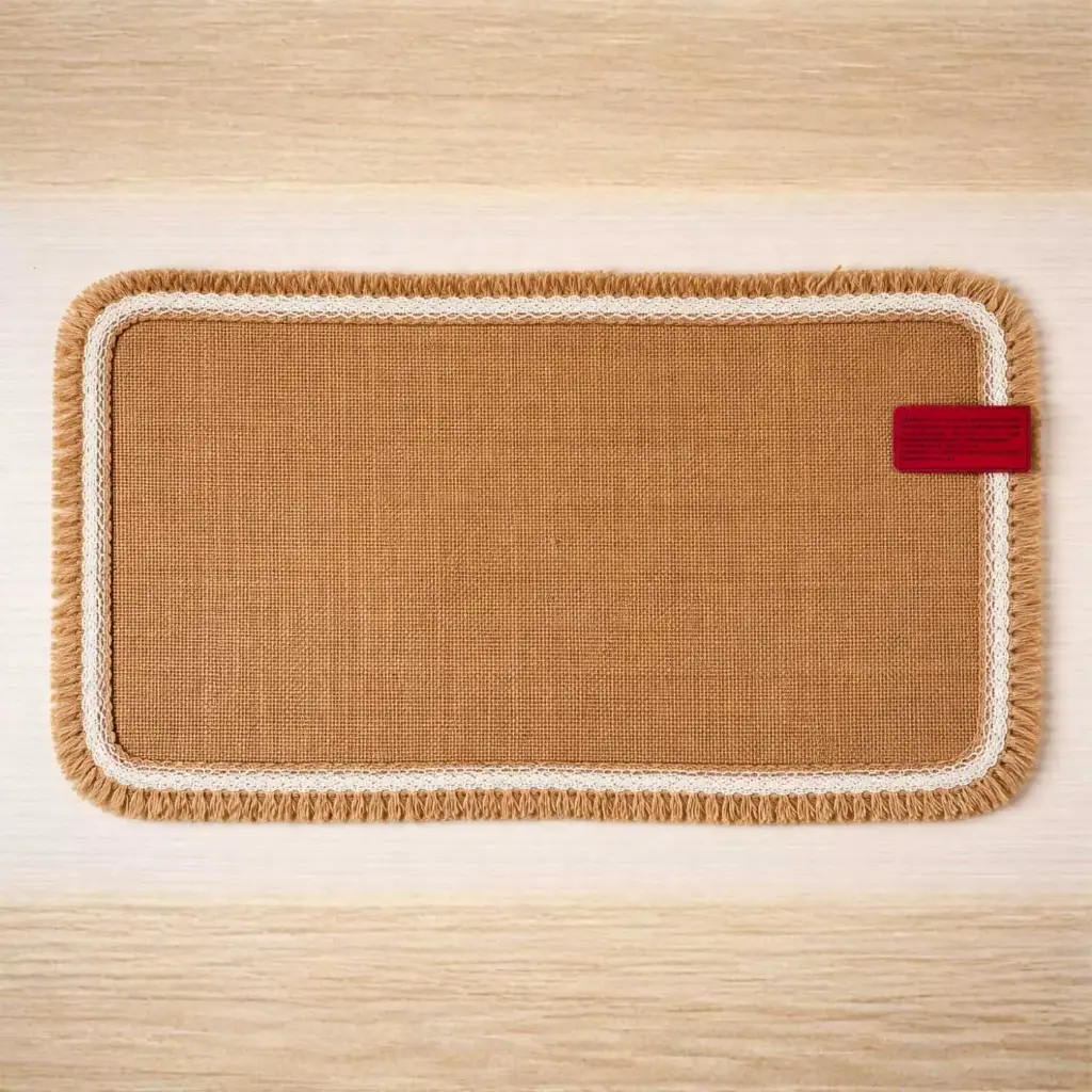 360 HOME PLACEMAT STRAW 30*45CM RECTANGULAR AND PRIMARILY LIGHT BROWN OR BEIGE COLOR