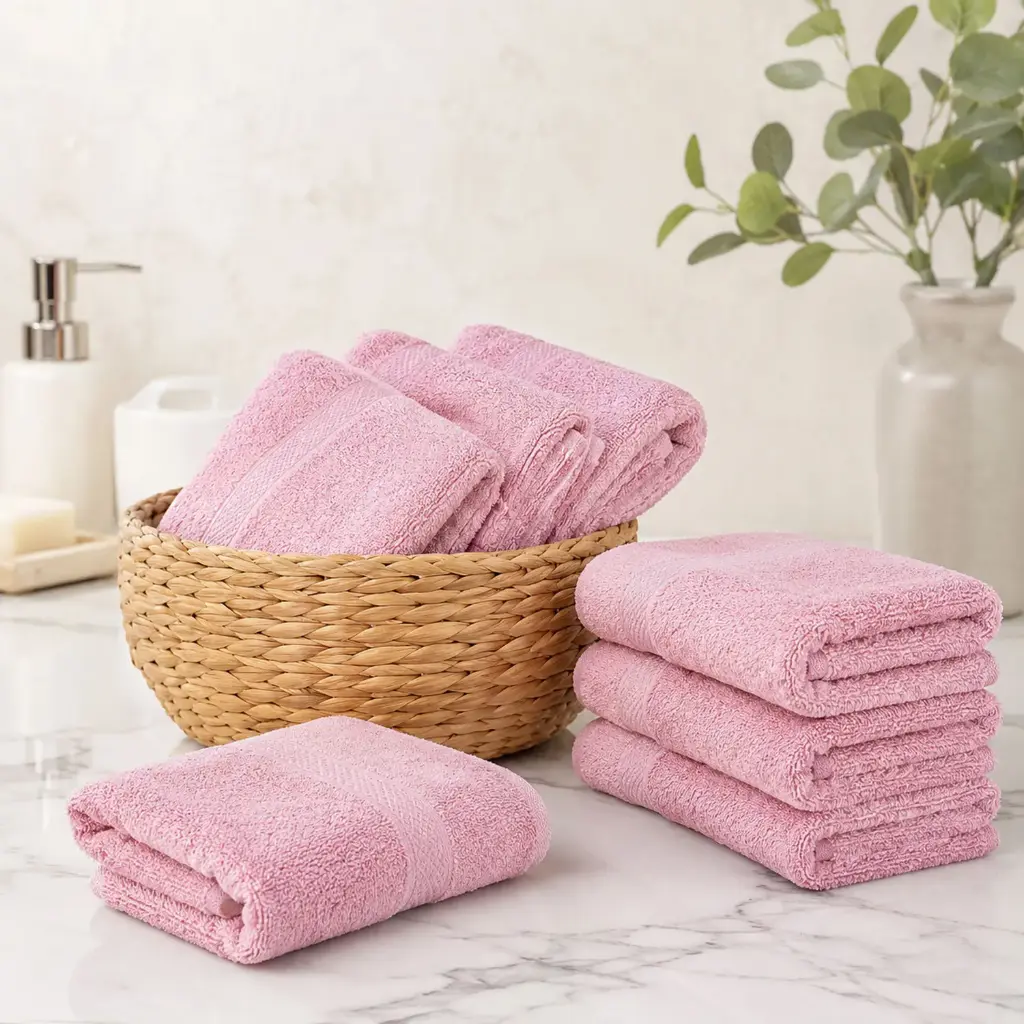 360 HOME EGYPTIAN TOWEL 100% COTTON , SOFT AND HIGHLY ABSORBENT 35x50 ZEPHYR