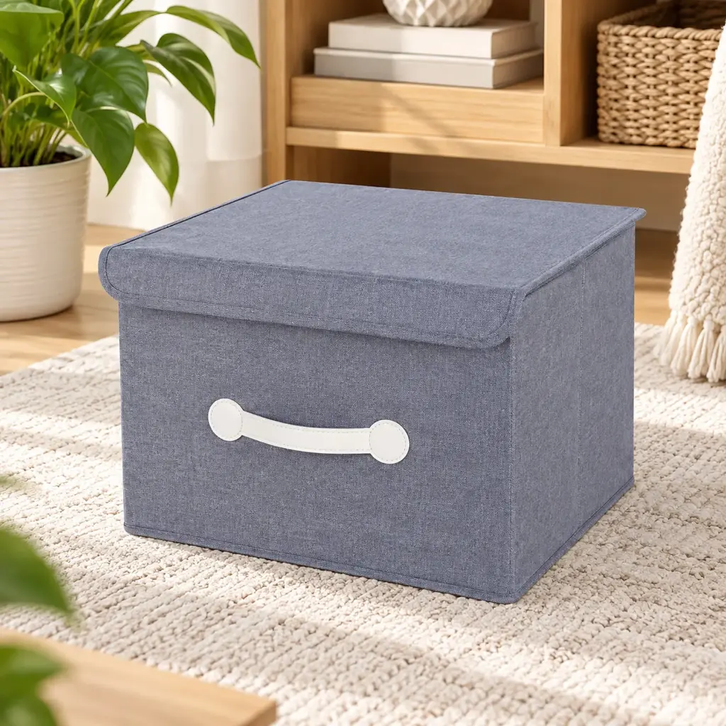 360 HOME MY ROOM BOX ORGANIZER MULTIUSE 28*28*2
8CM WITHOUT LID RH OXFORD CLOTH STORAGE BASKET