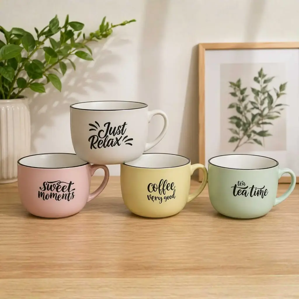 360 HOME MY KITCHEN COZY DESIGNED MUG 12*8.7 690ML