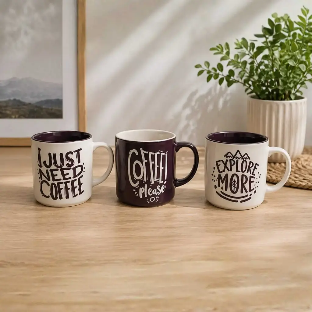 360 HOME MY KITCHEN COZY DESIGNED MUG 590ML 10.5*10