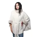 360 COTTON  LADIES SOFT COZY PUNCH OFF-WHITE FUR DESIGN