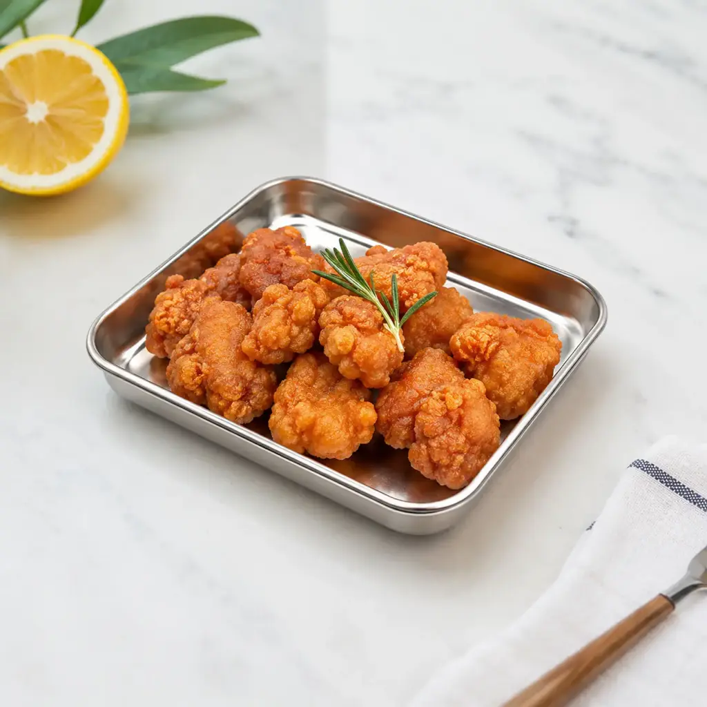 360 HOME MY KITCHEN STAINLESS RECTANGULAR TRAY SILVER 18*13*2CM