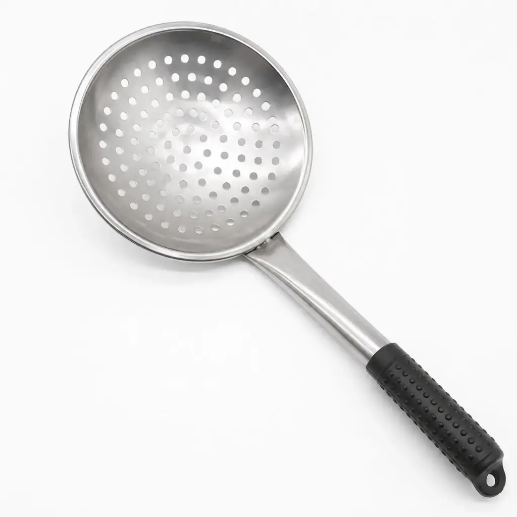 360 HOME MY KITCHEN STAINLESS SOLTED SKIMMER SILVER 24CM