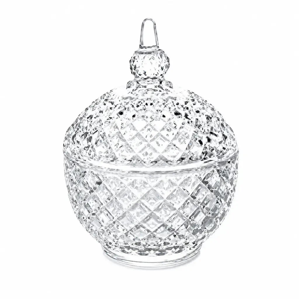 360 HOME GLASS CONTAINER TG014 1PC/COLOR BOX12PCS/CTNT:95MMH:120MMW:340G (48PCS/BOX)