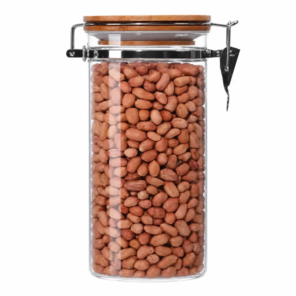 360 HOME JAR HIGH-BORON-SILICON STORAGE TANKSINGLE WHITE-BOX PACKAGE 1000ML (60PCS/BOX)