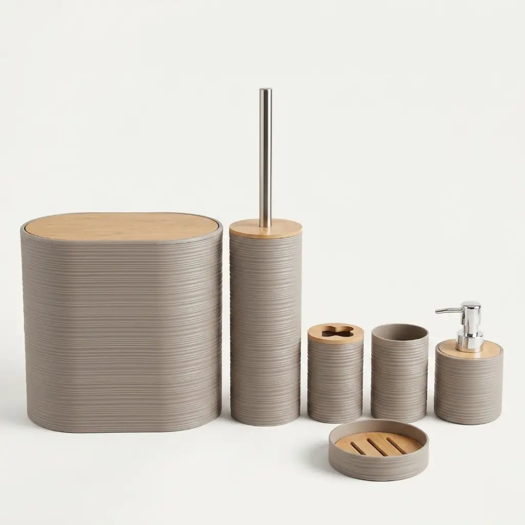 360 HOME FULL SET PLASTIC AND BAMBOO TC:25.5*16*24.2 LB:8.8*8.8*18.3 MC:7.4*7.4*10.5 SP:10.9*10.9*2.5 
TB:9.3*9.3*24.3-39 TH:7.4*7.4*10.9             