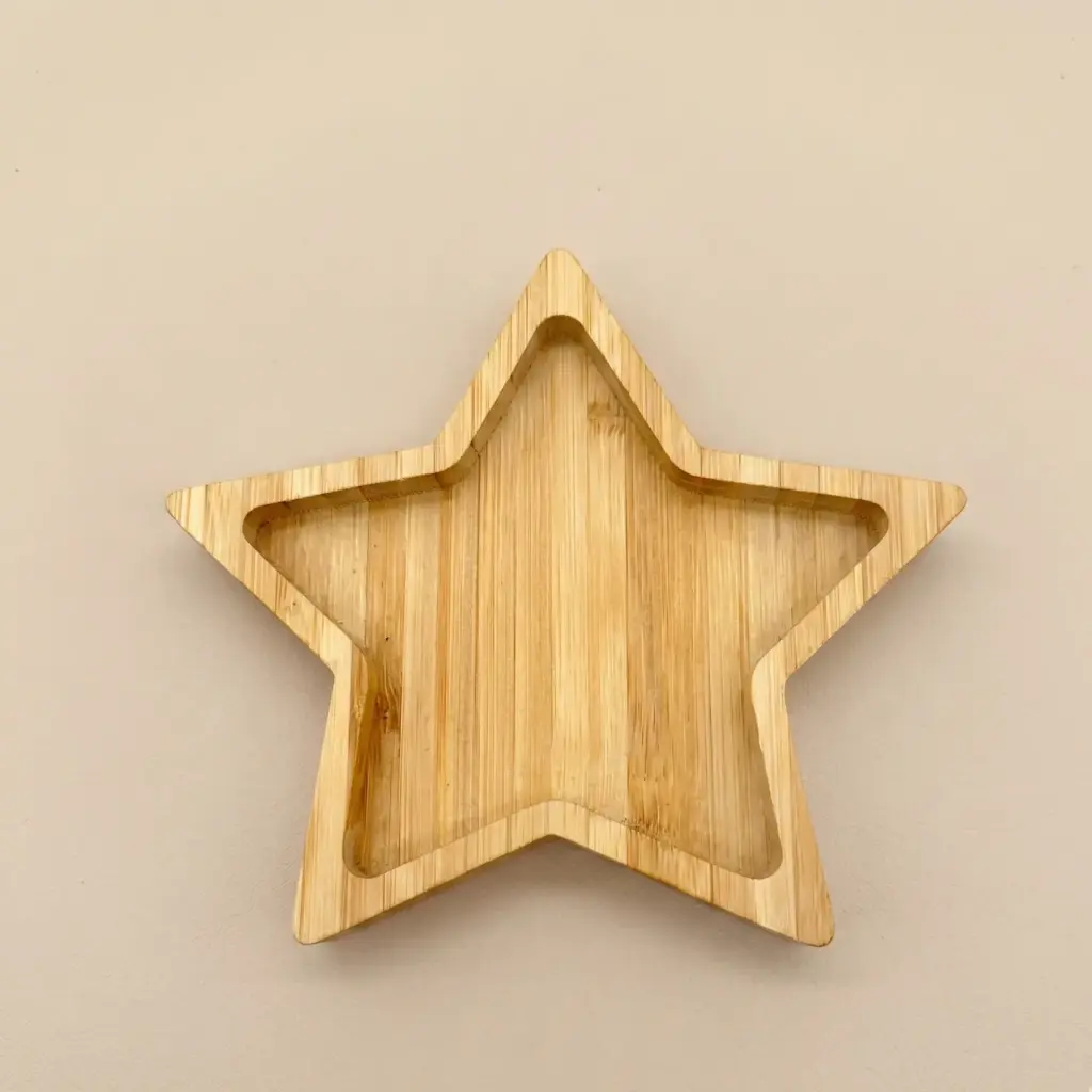 360 HOME MY KITCHEN CHRISTMAS CHEESE PLATE STAR 12.5*12.5*2.0cm