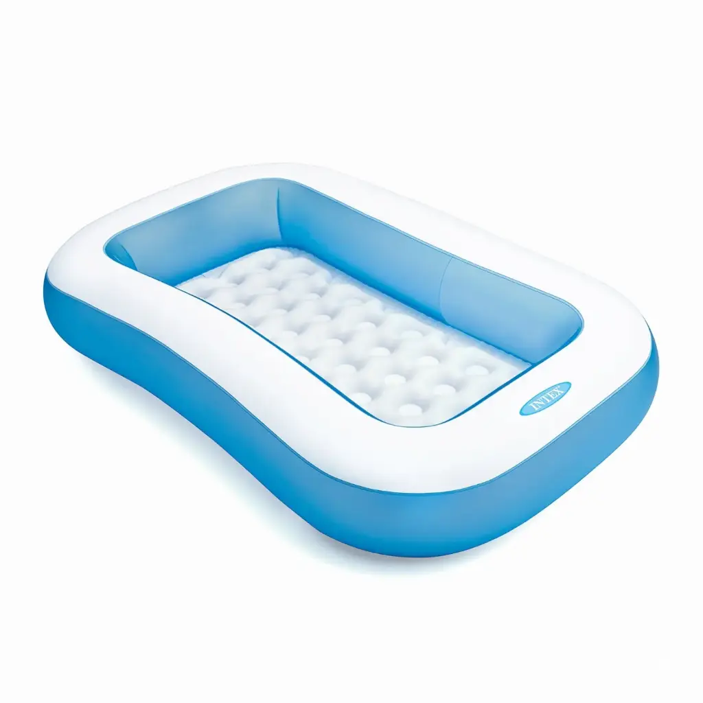 360 HOME SUMMER INFLATABLE OUTDOOR POOL Luxury baby pool 166cmX100cmX25cm
