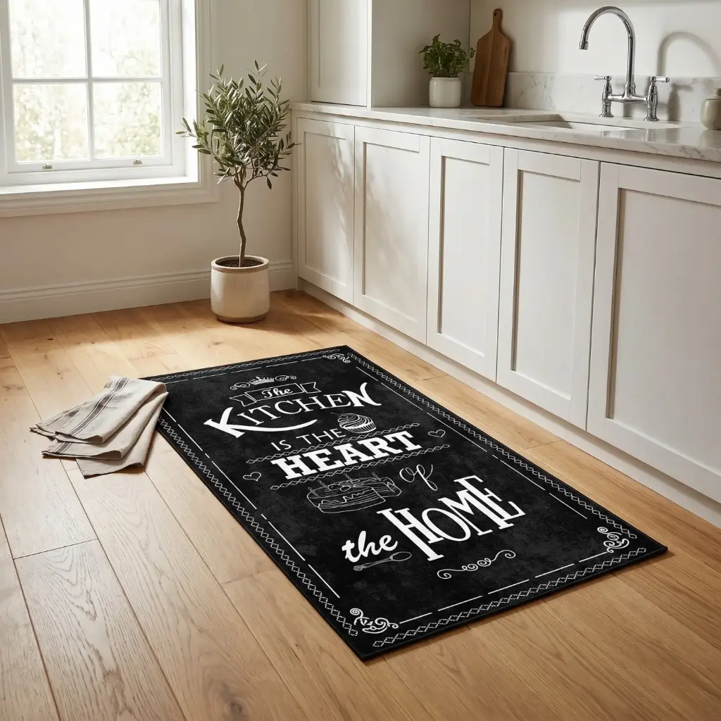 360 HOME MY KITCHEN CARPET 150*200 CRYSTAL VELVET 