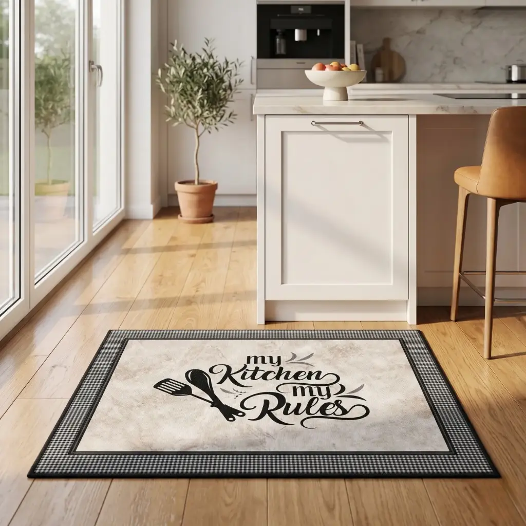 360 HOME MY KITCHEN CARPET 150*200 CRYSTAL VELVET 