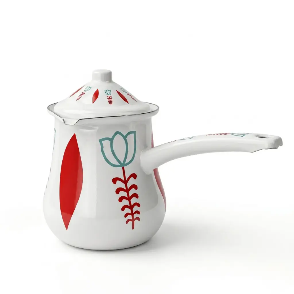 360 MY KITCHEN ENAMEL COFFEE POT WITH LID PACK OF 6