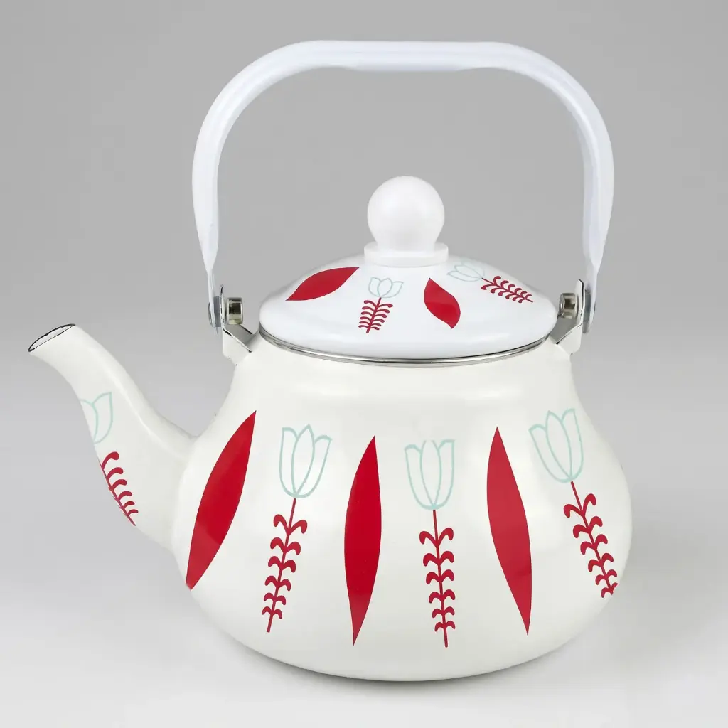 360 MY KITCHEN ENAMEL COFFEE POT WITH LID PACK OF 6