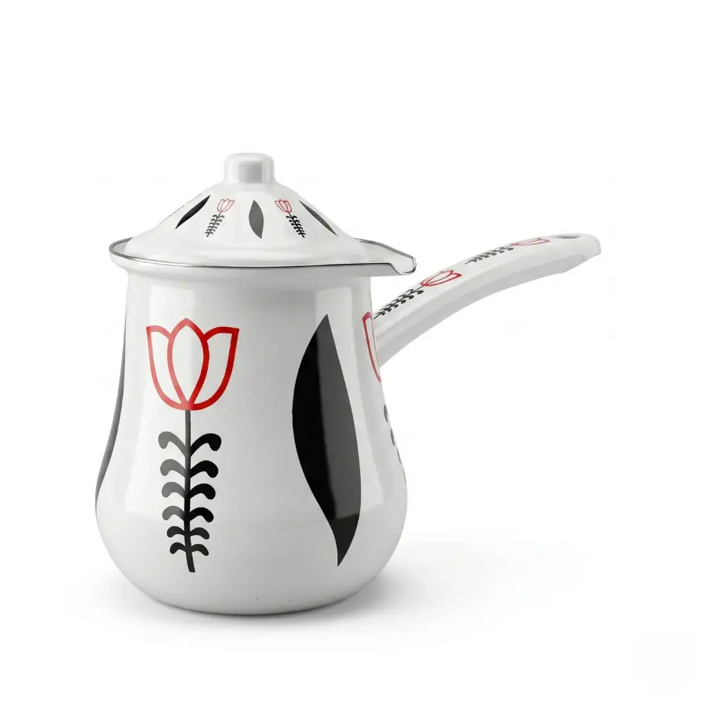 360 MY KITCHEN ENAMEL COFFEE POT WITH LID PACK OF 6