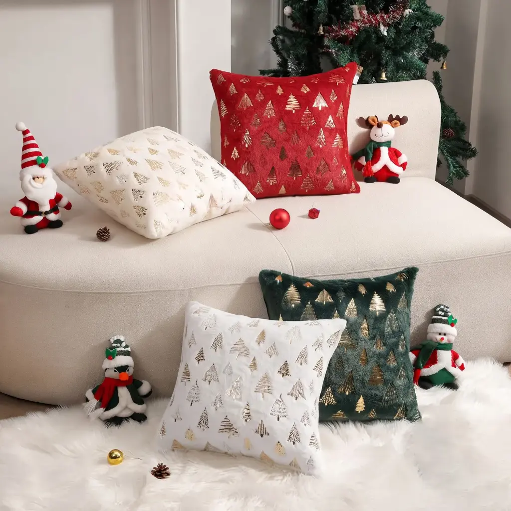 360 HOME MY HOME CHRISTMAS PILLOW EMBROIDERY DESIGN 45cm*45cm