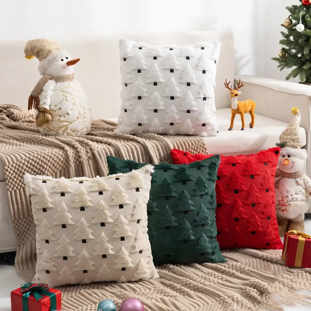 360 HOME MY HOME CHRISTMAS PILLOW EMBROIDERY DESIGN 45cm*45cm