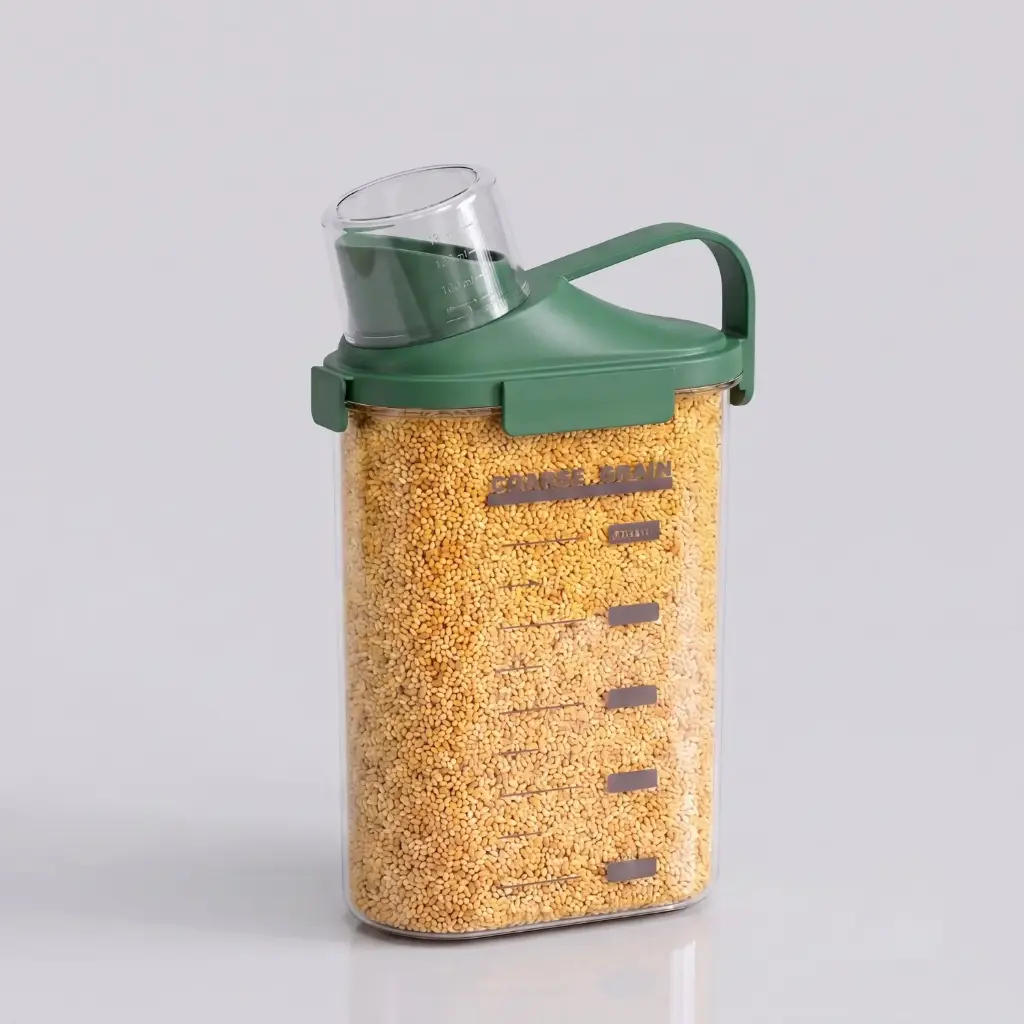 360 HOME MY KITCHEN GRAIN STORAGE LARGE MINT GREEN 10.6*20.1*33.7CM