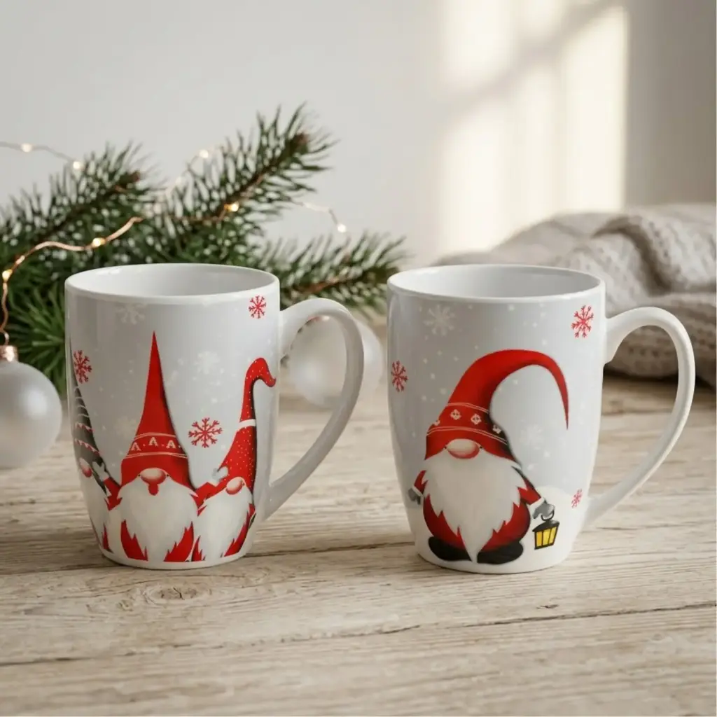 360 HOME MY HOME CHRISTMAS MUG 340ML NORMAL PACKING 12PCS       
