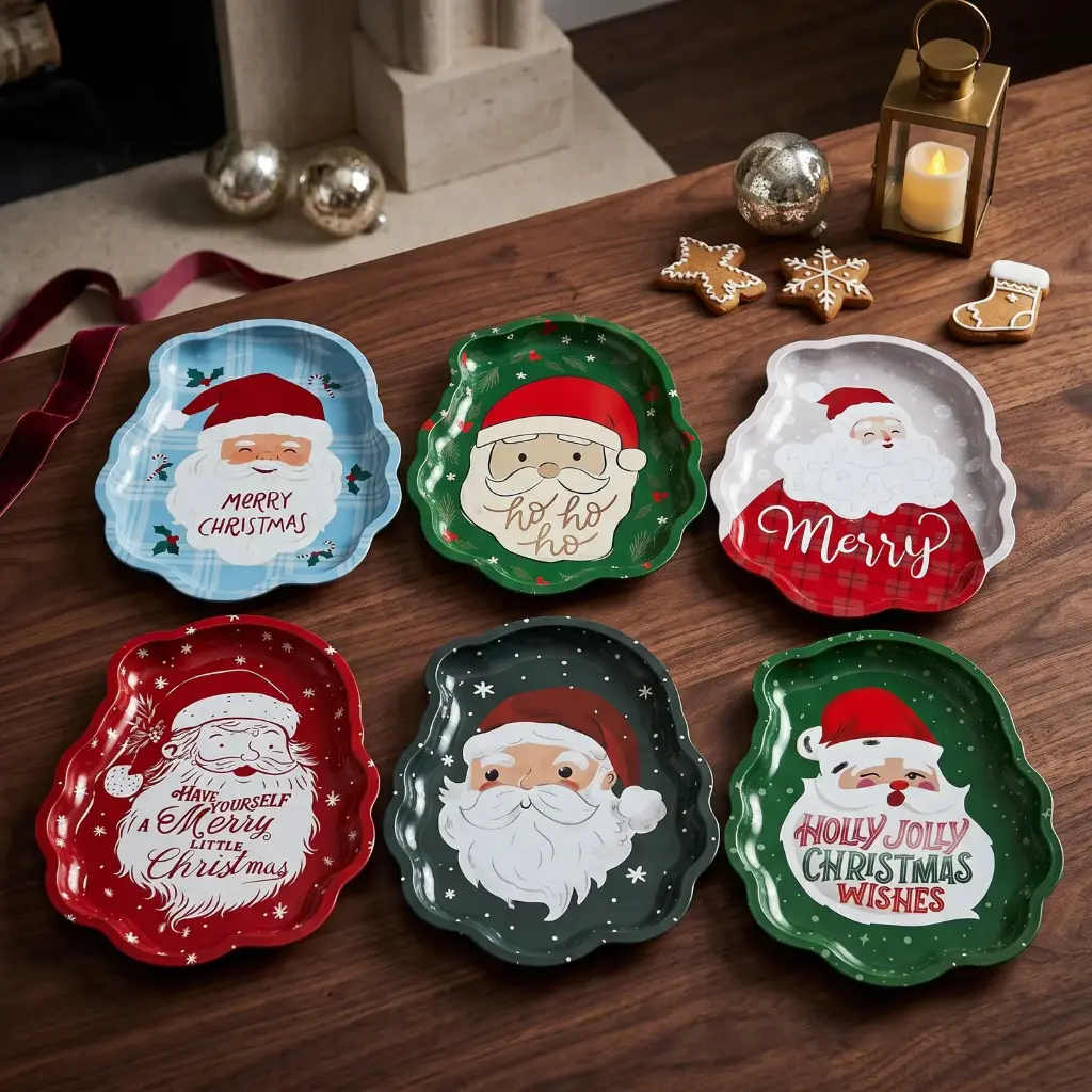 360 HOME CHRISTMAS IRON TRAY 29.5*23*2cm