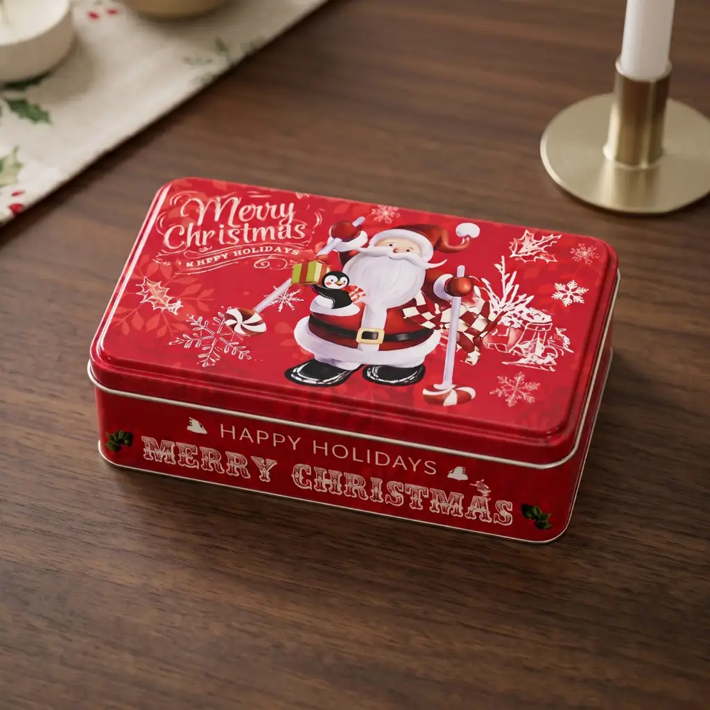 360 HOME CHRISTMAS IRON BOX MULTIUSE  19*11.5*5.3