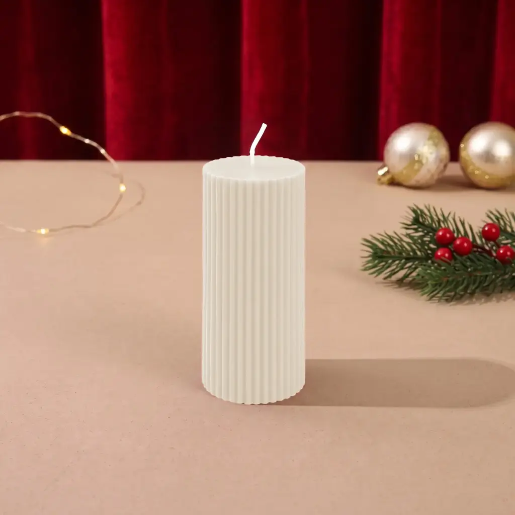 369 HOME CHRISTMAS CANDLE STICKERS 
EACH ITEM Gradient Cedar Christmas Tree